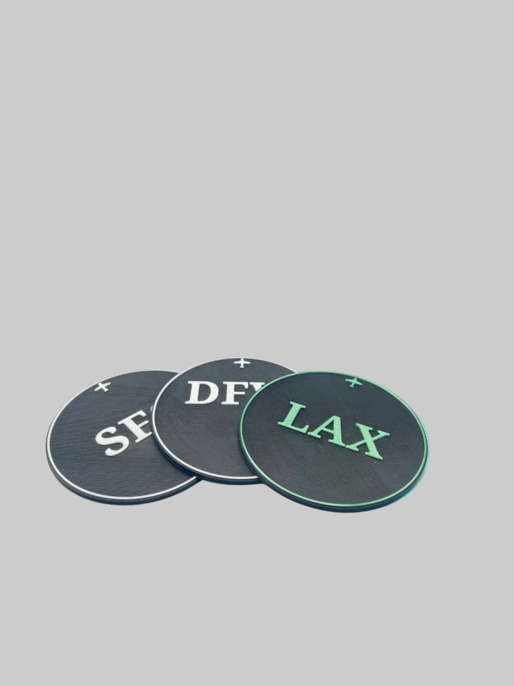 Custom Airport Code Coaster - NFC Enabled