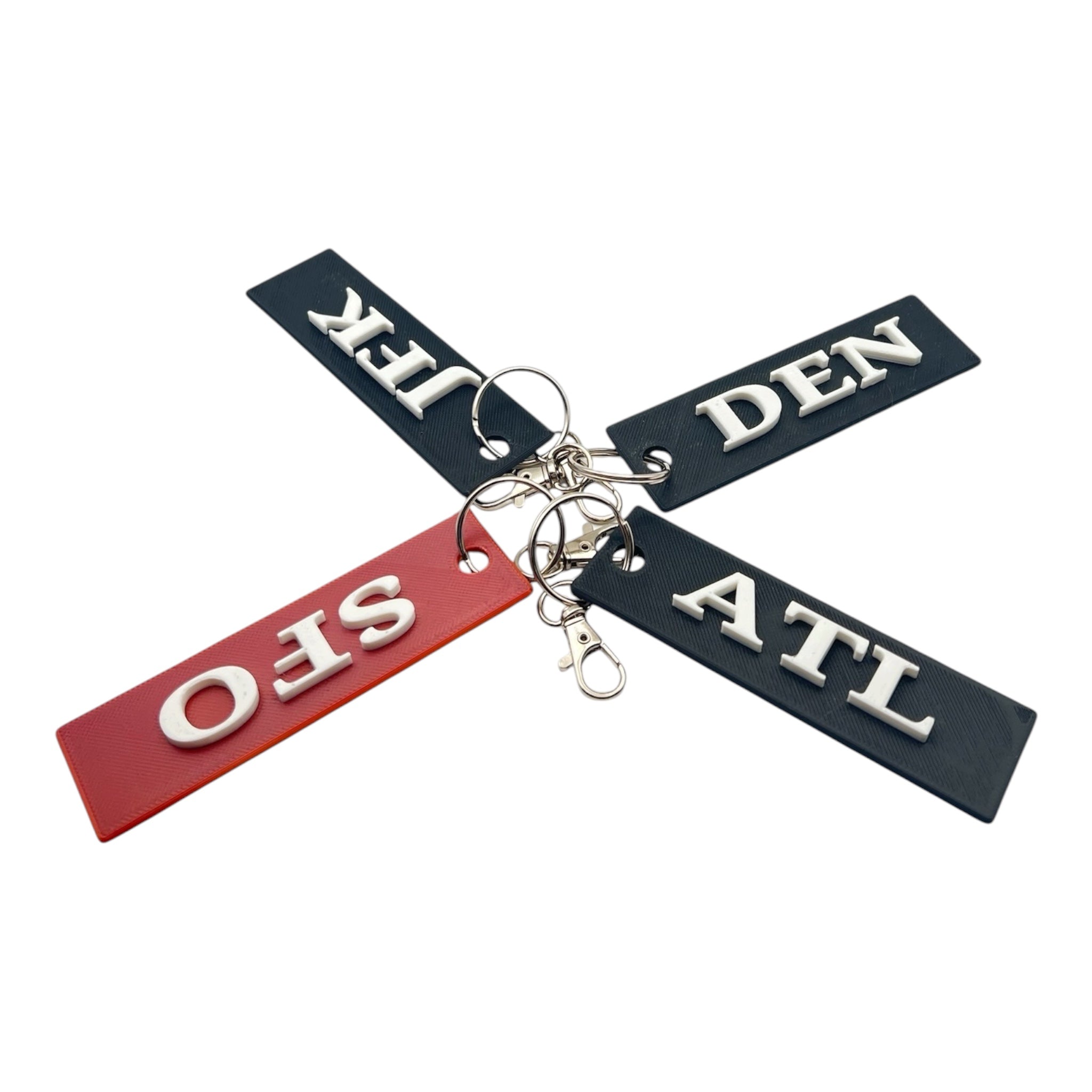 Custom Airport Keychain - NFC Enabled