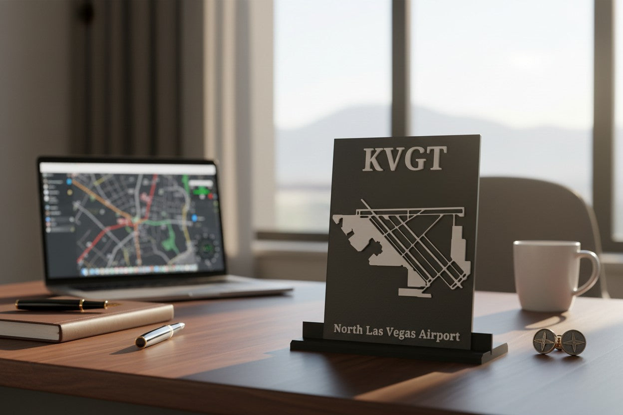 KVGT Airport Diagram