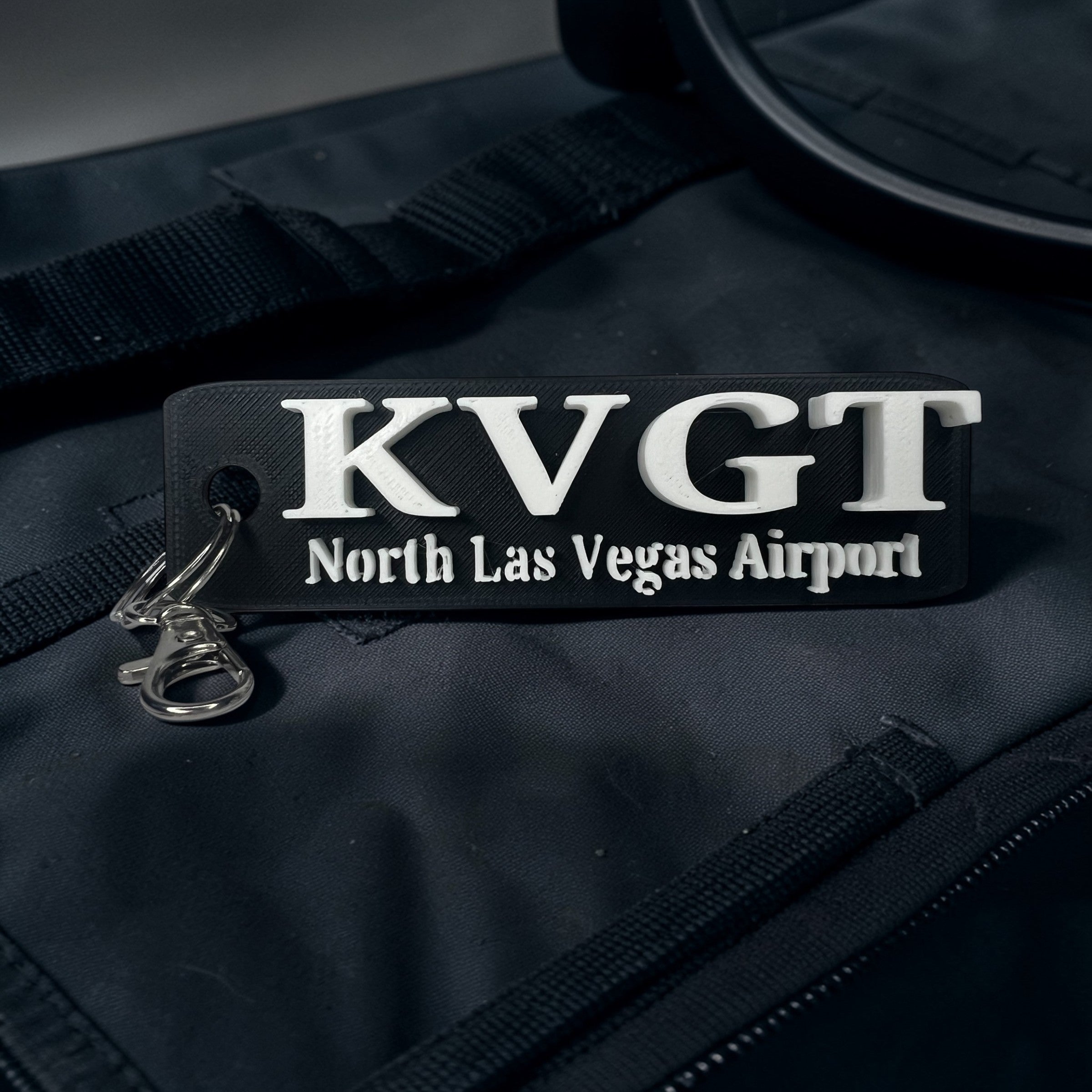 KVGT Airport Keychain